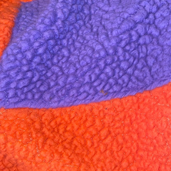 Flirtitude Kids' Orange and Purple Fleece Top - Picture 4 of 4
